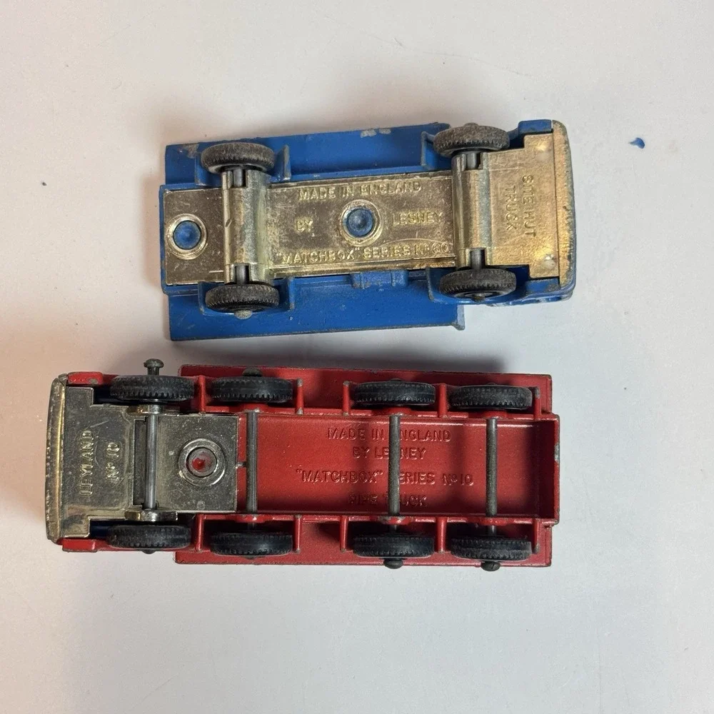 Vintage Matchbox Lesney 60's Utility Vehicles Lot of 8 Made In England - As Is